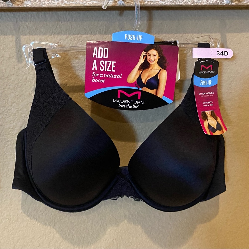💥 SALE NWT Natural Boost Bra In Black